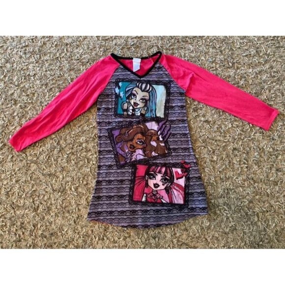 Girls 10/12 Monster High Pajamas - Picture 1 of 3